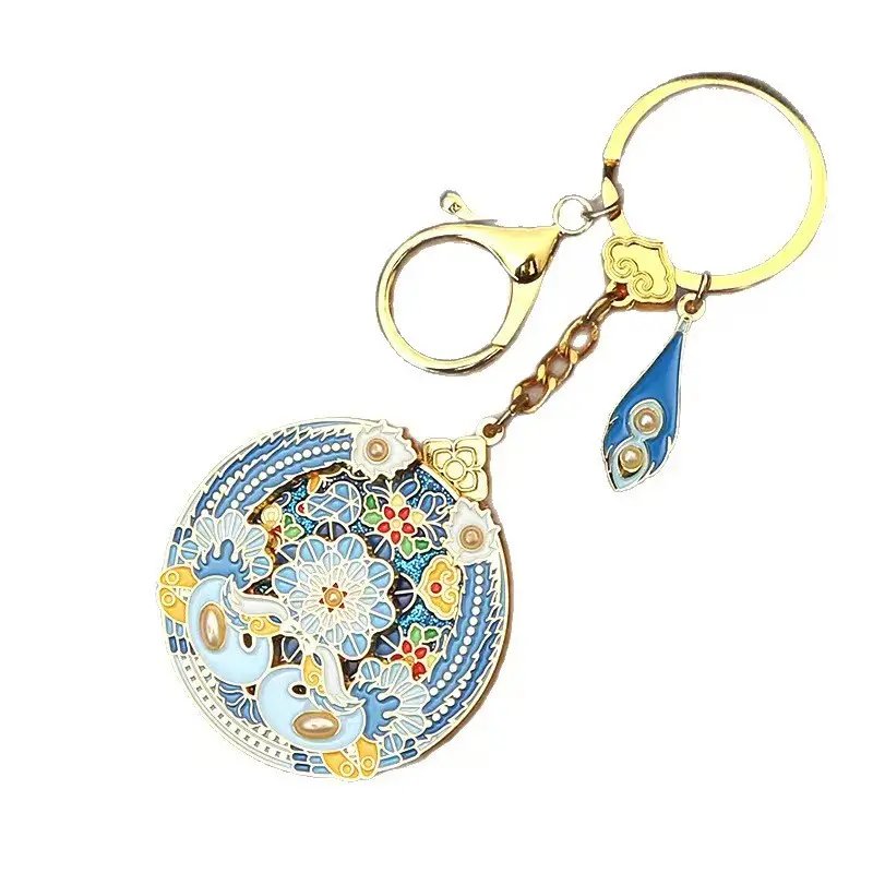 Metal keychain design 2