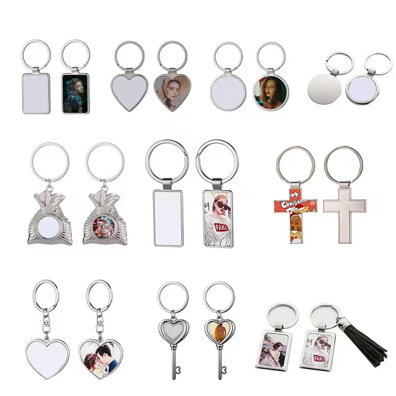 Metal keychain design 6