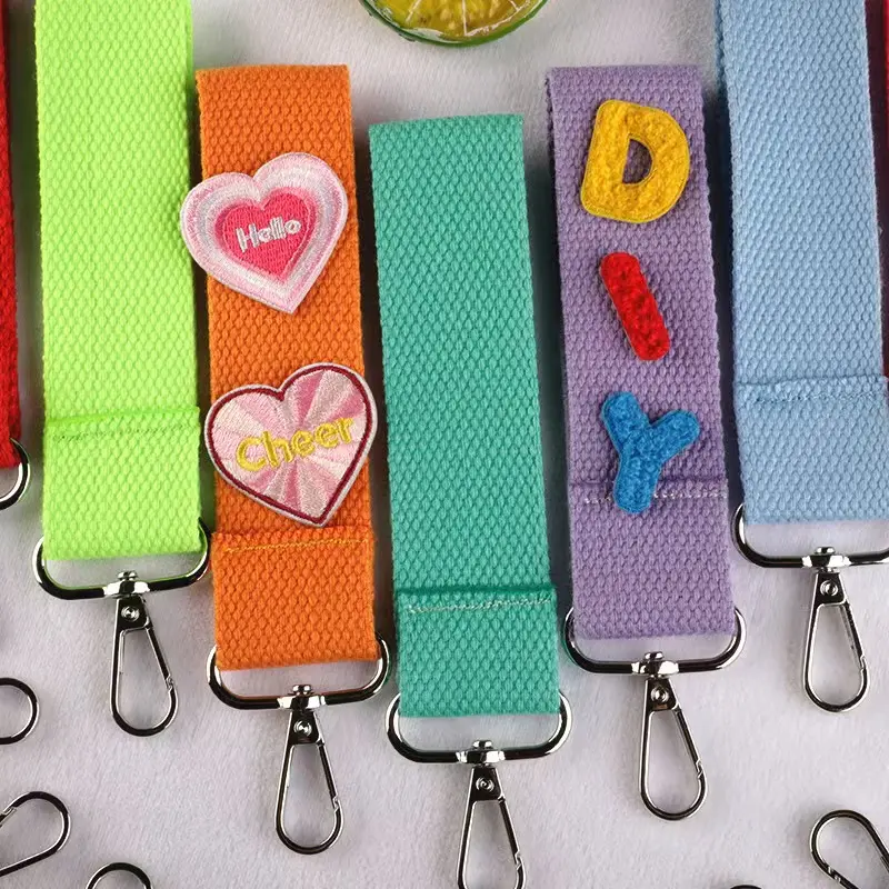 Fabric keychain design 3