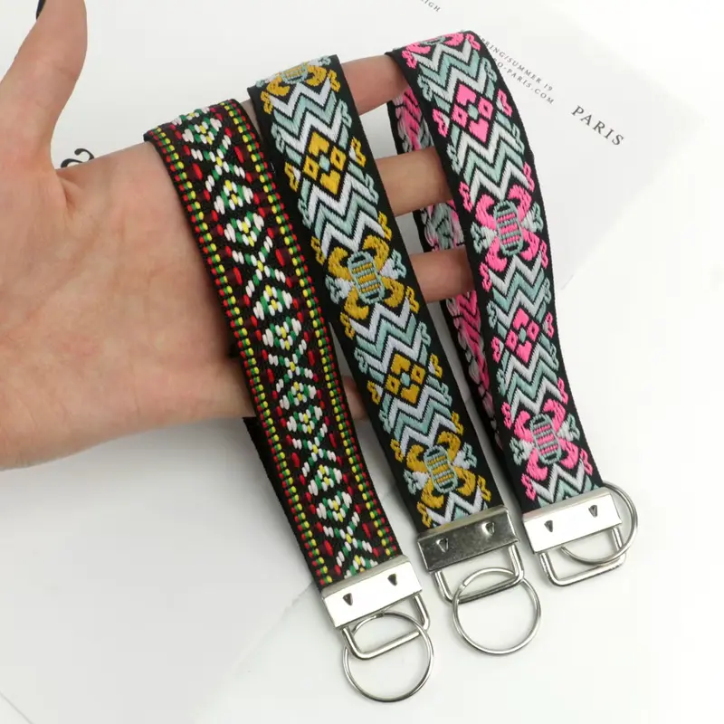 Fabric keychain design 12