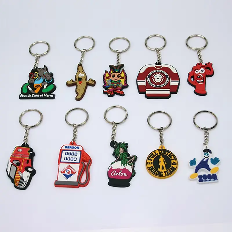 PVC keychain design 6