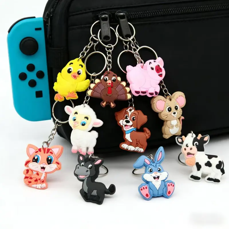 PVC keychain design 8