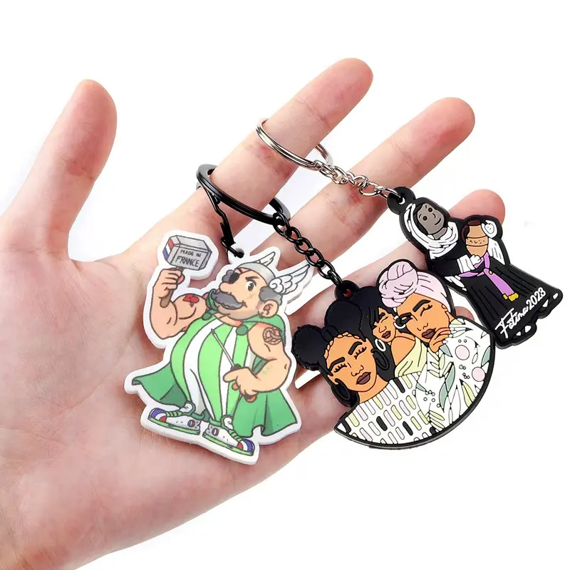 PVC keychain design 17