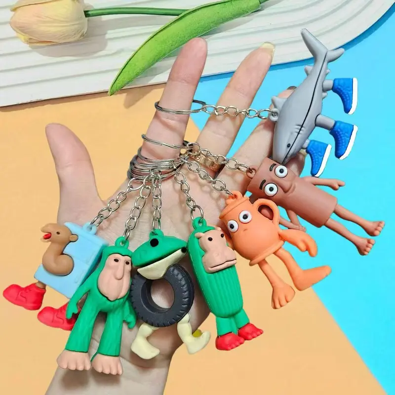 PVC keychain design 19
