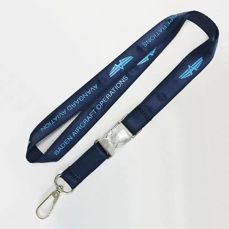 One-Color Screen Print Lanyard