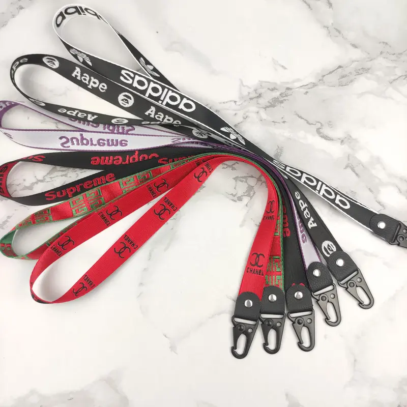 Woven Jacquard lanyard design 7