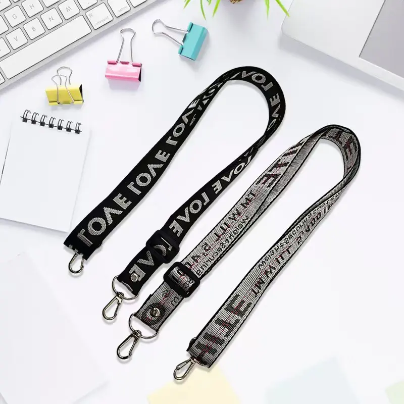 Woven Jacquard lanyard design 12