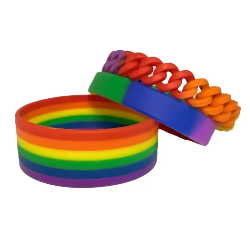 Embossed Silicone Wristband