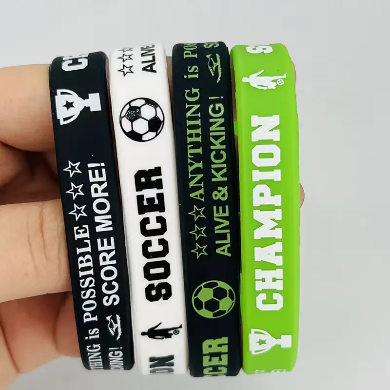 Silicone wristbands